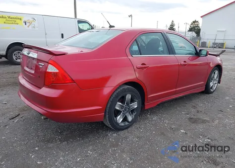 2010 Ford Fusion Sport из США, поврежденный, VIN 3FAHP0DC5AR392161